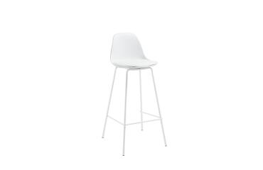 Taburete Brighter blanco altura 65 cm