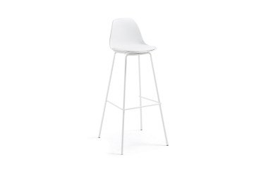 Taburete Brighter blanco altura 75 cm