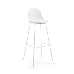 Tabouret Brighter blanc hauteur 75 cm