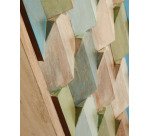 Armario Kyle de madera maciza de mango 85 x 140 cm