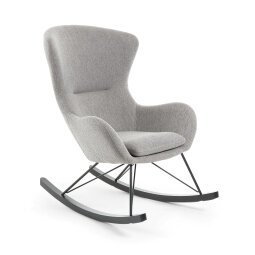 Fauteuil à bascule Vania gris