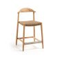 Tabouret Nina - bois d'acacia massif - hauteur 62 cm