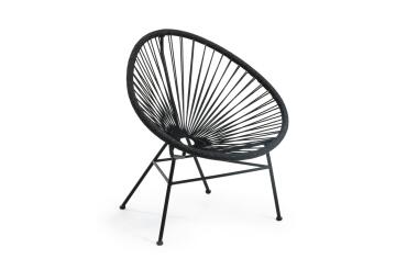 Black Samantha armchair