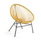 Fauteuil Samantha - corde - structure acier galvanisé