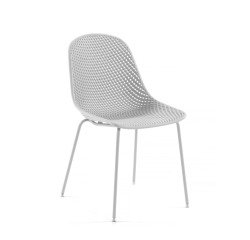 Silla exterior Quinby blanco