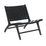 Black Calixta armchair