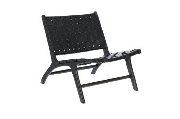 Fauteuil Calixta noir