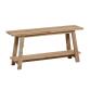 Safara solid recycled teak bench 100 cm