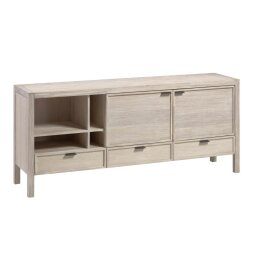 Alen massief acaciahouten dressoir met 2 deuren & 3 laden, 185 x 80 cm