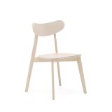 Silla Safina de madera maciza de caucho