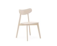 Silla Safina de madera maciza de caucho