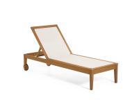 Tumbona de exterior Caterin madera maciza eucalipto FSC 100%