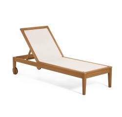 Tumbona de exterior Caterin madera maciza eucalipto FSC 100%