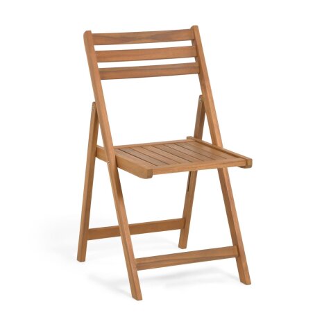 Daliana folding chair in solid acacia FSC 100%