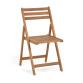 Daliana folding chair in solid acacia FSC 100%
