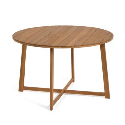 Dafna outdoor ronde tafel gemaakt van massief acaciahout Ø 120 cm FSC 100%