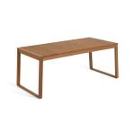 Table d'extérieur rectangle Emili - bois massif d'acacia - L 180 x P 90 cm