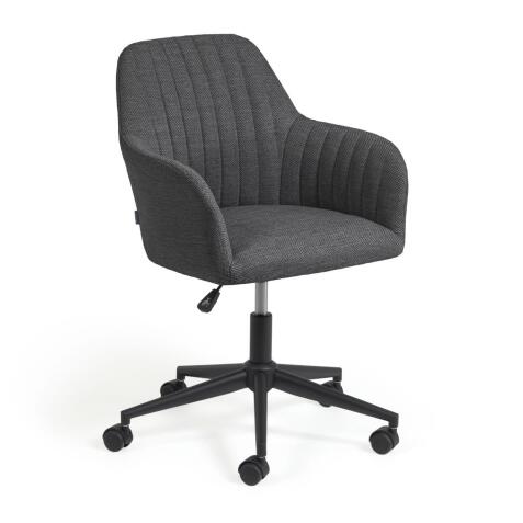 Madina dark grey office chair