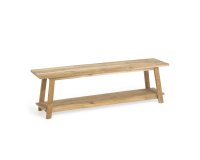 Banco Safara madera maciza de teca reciclada 150 cm