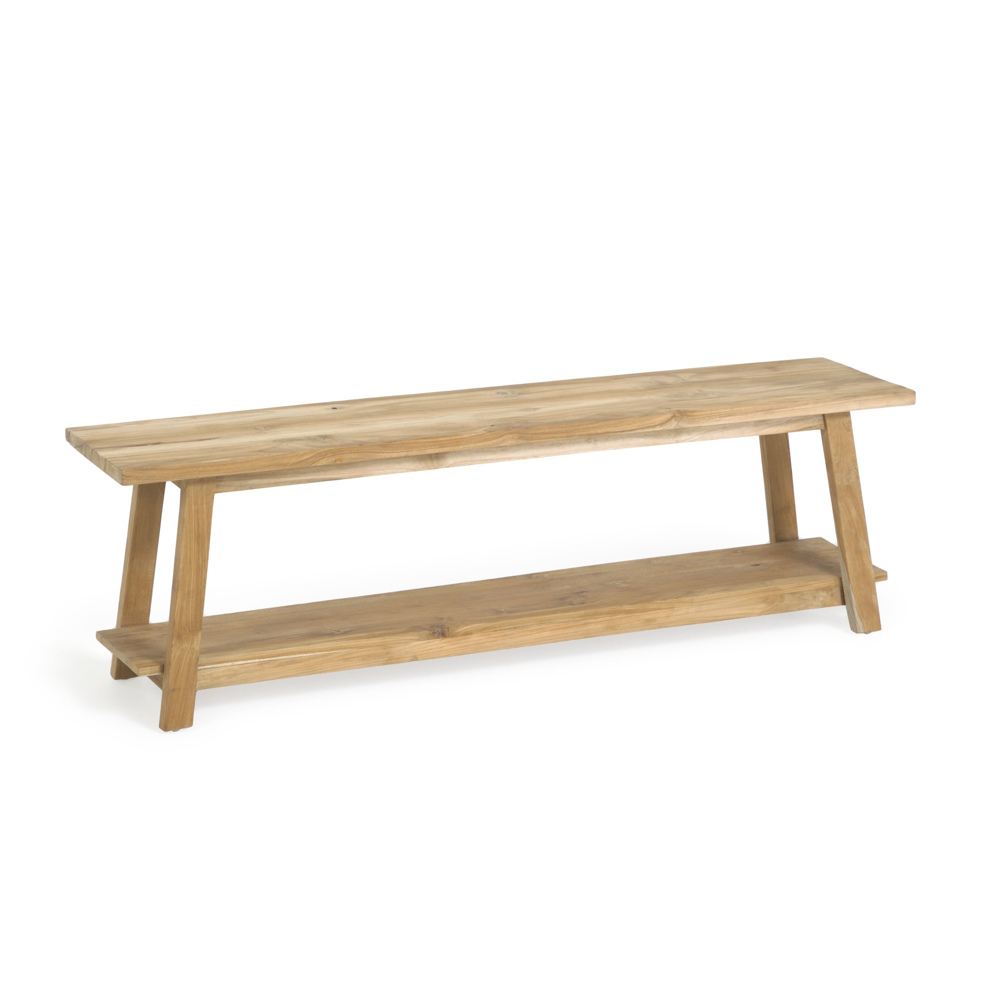 Safara solid recycled teak bench 150 cm