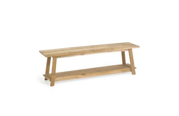 Banco Safara madera maciza de teca reciclada 150 cm