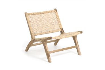 Fauteuil Beida bois massif de tek