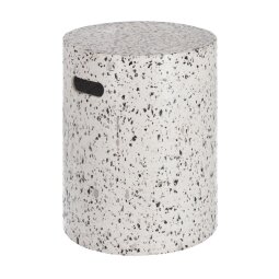 Jenell outdoor terrazzo footrest Ø 35 cm