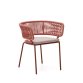 Chaise Nadin pieds acier galvanisé
