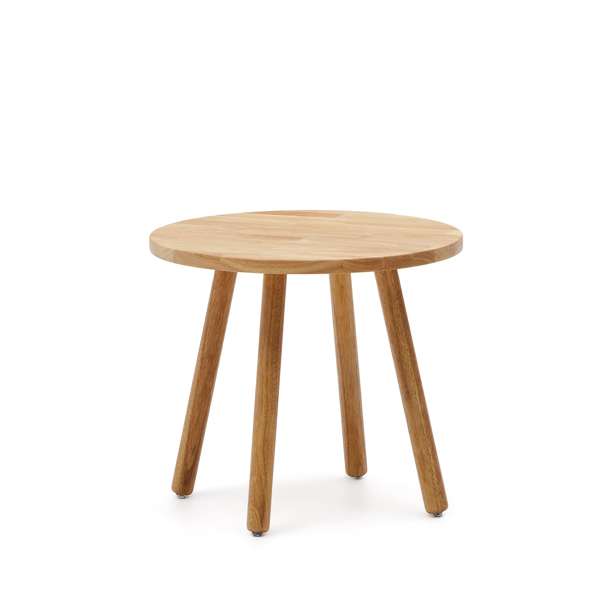 Ronde kindertafel Dilcia in massief rubberhout Ø 55 cm