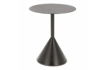 Table d’appoint Yinan Ø 48 cm noir