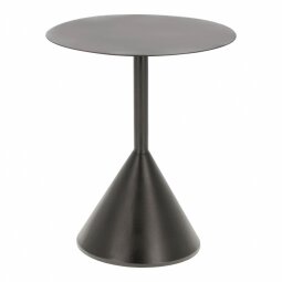 Yinan side table Ø 48 cm black