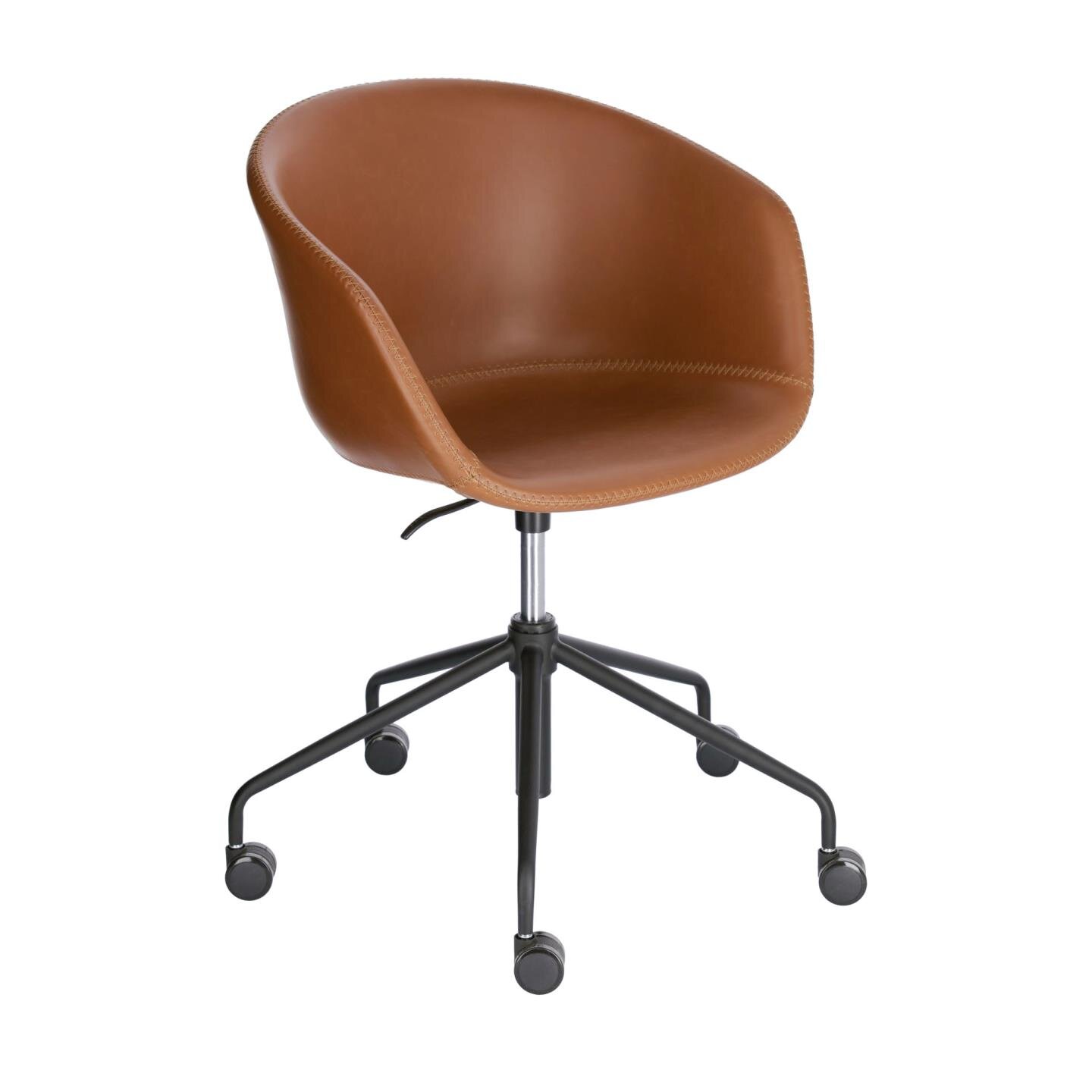 Yvette faux leather office chair