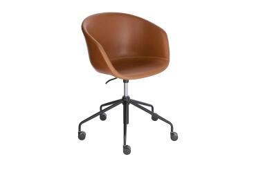 Yvette faux leather office chair