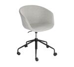 Chaise de bureau Yvette gris clair
