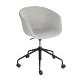 Yvette light grey office chair