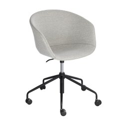 DE_Chaise de bureau Yvette gris clair