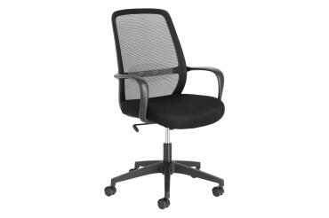 Melva office chair in black