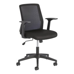 Chaise de bureau Nasia noir