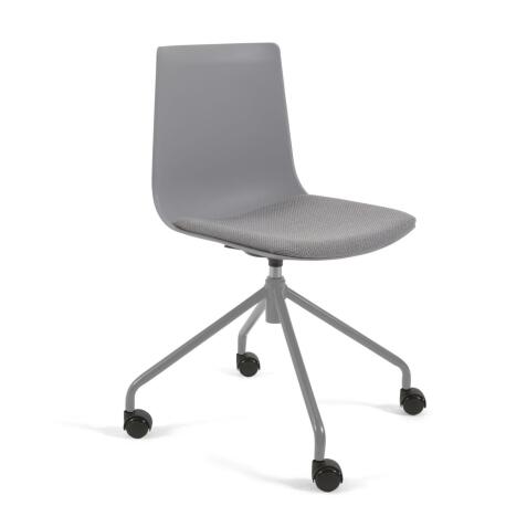 Ralfi desk chair with light grey seat