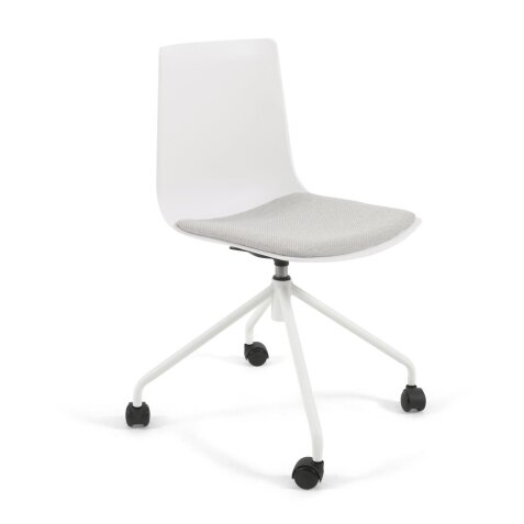 Ralfi desk chair with light grey seat