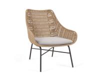 Butaca Abeli de cuerda beige