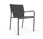 Chaise d'extérieur Zaltana - tissu - structure aluminium
