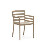 DE_Chaise de jardin Nariet en plastique beige