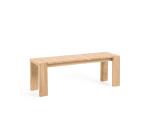 Banc d'extérieur Victoire - bois de teck massif - L 135 x P 38 x H 45 cm