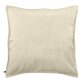 Housse de coussin Blok en lin blanc 60 x 60 cm