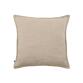 Kussenhoes Blok linnen in beige 45 x 45 cm