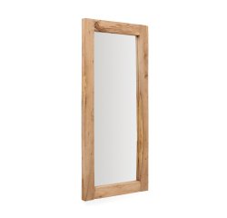 Espejo Maden de madera con acabado natural 80 x 180 cm