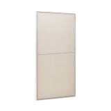 Maha white wall hanging with horizontal line 110 x 220 cm