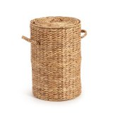 Panier à linge Yessira en fibres naturelles 55 cm