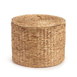 Panier à linge Yessira en fibres naturelles 45 cm